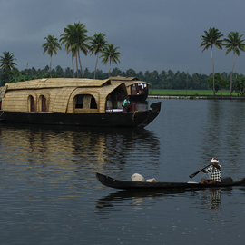 The Kerala backwaters